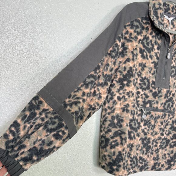 Johnny Was Calme Sweater Womens Small Fleece Pullover Half Zip Jacket NEW $168 - Picture 9 of 12